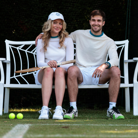 Second Skin - White with Mid Blue Accents