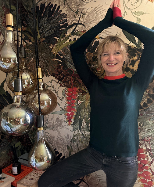 Second Skin - Pine Green with Orange and Cherry Red