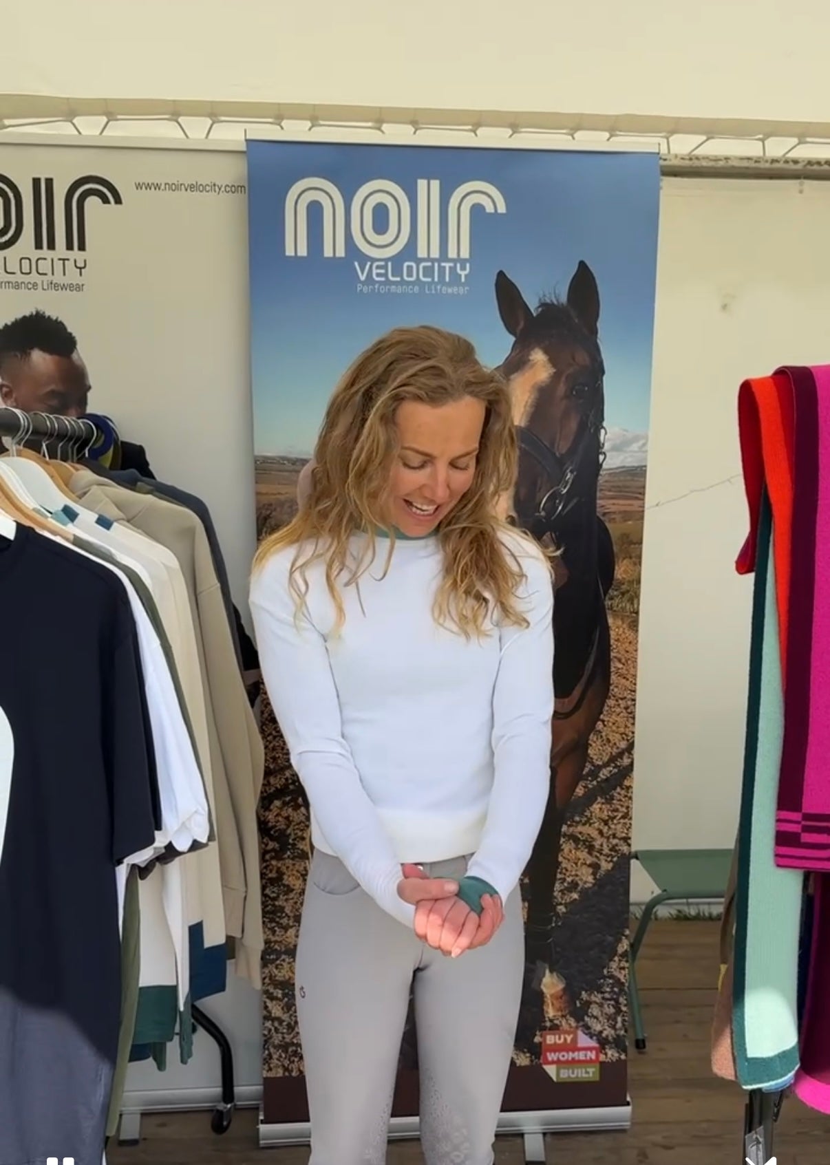 Second Skin - Off-White with Green Accents