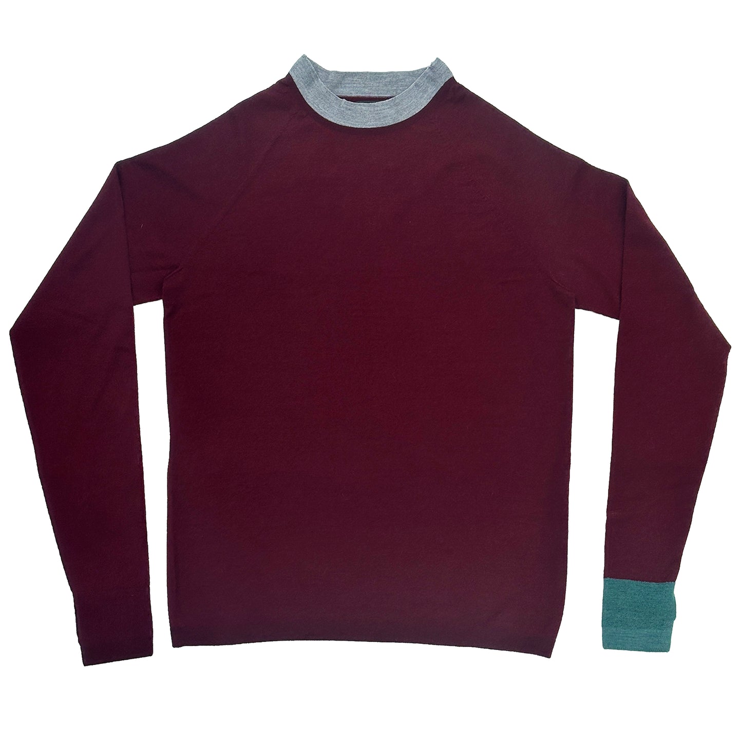 Second Skin - Black Cherry with Grey and Dark Teal