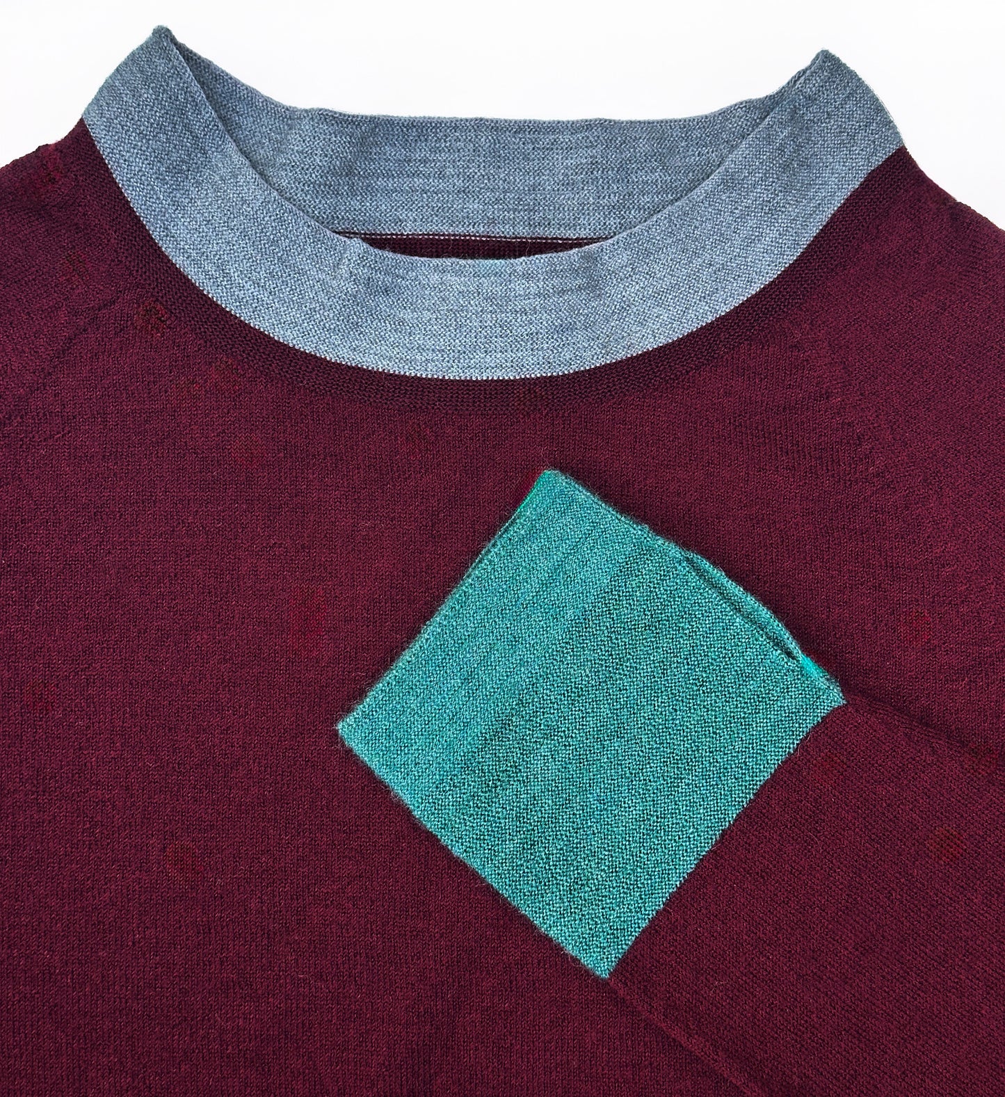 Second Skin - Black Cherry with Grey and Dark Teal