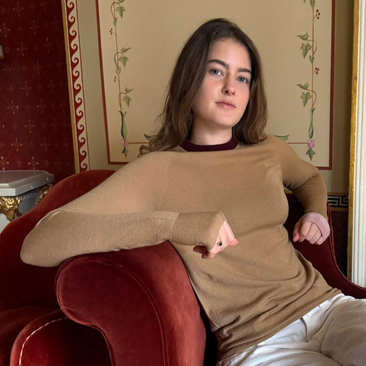 Second Skin - Caramel with Black Cherry and Dusky Pink